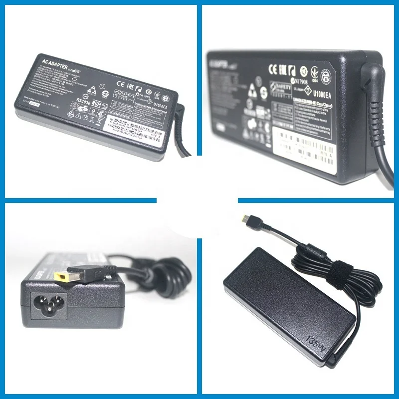 135W 20V 6.75A 電源アダプター Lenovo Legion Y530 Y530-15ICH Y520 