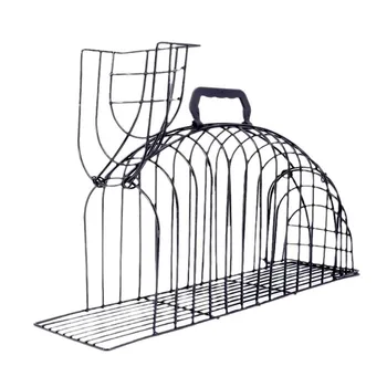 New Style Solid Pattern Iron Cat Washing Cage Anti-Scratch and Bite-Resistant for Dogs Encrypted Blow Cat Bathing Cage
