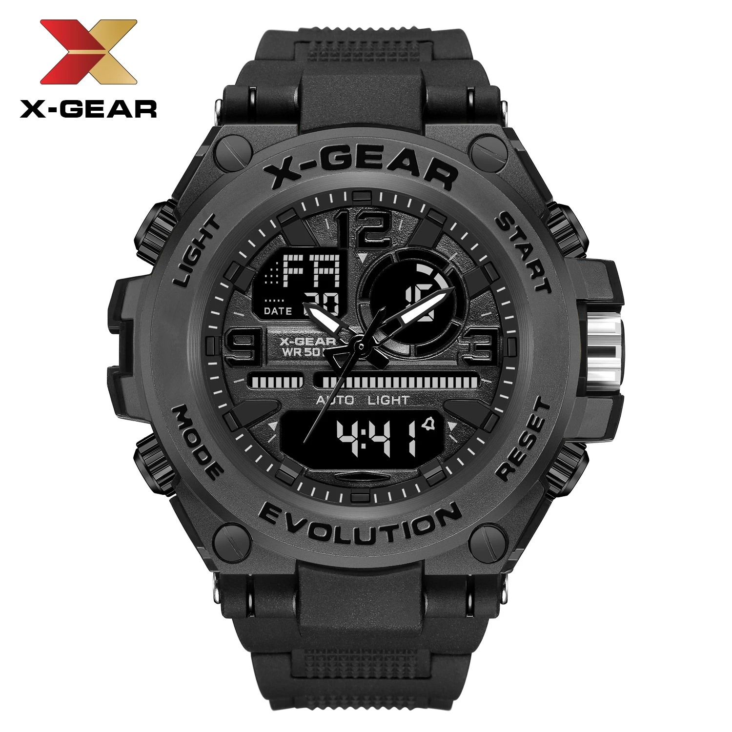 X gear Top Brand Men s Watches 5ATM Waterproof SportWristwatch Quartz Watch for Men Clock Relogio Masculino Alibaba