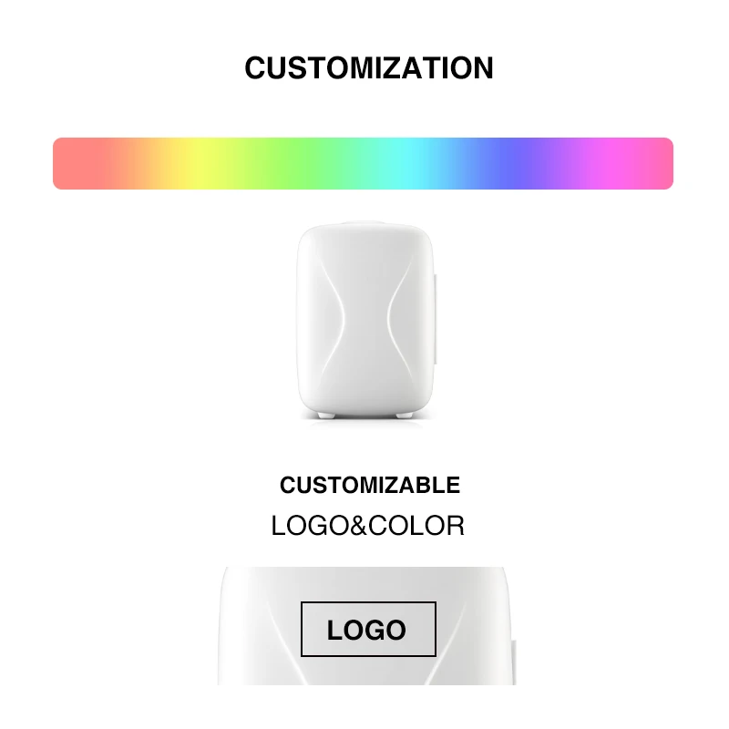 Mini Fridge Refrigerator for Bedroom Cosmetic