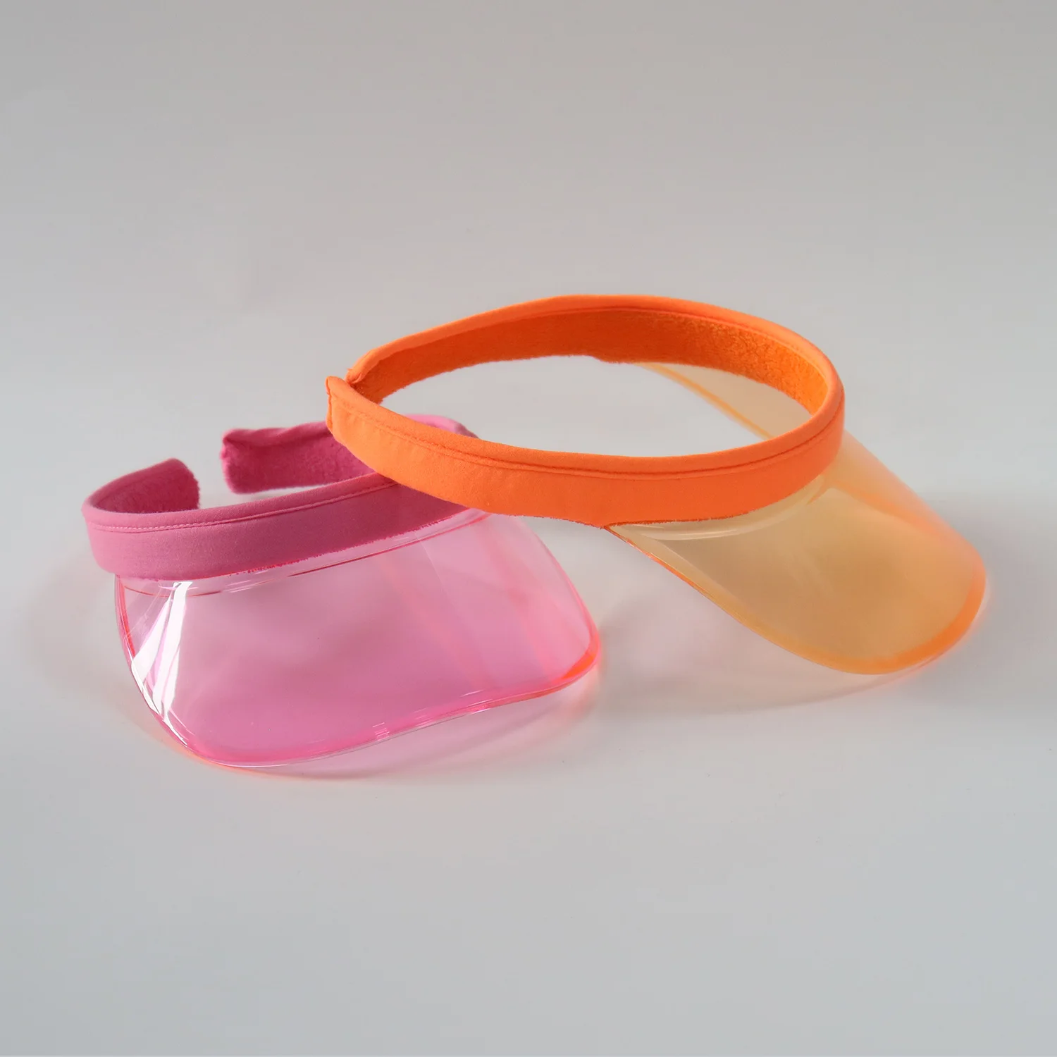 Заводские козырьки ПВХ козырек с полями защита от УФ-лучей высокое качество прозрачная Солнцезащитная пляжный Спортивная Кепка