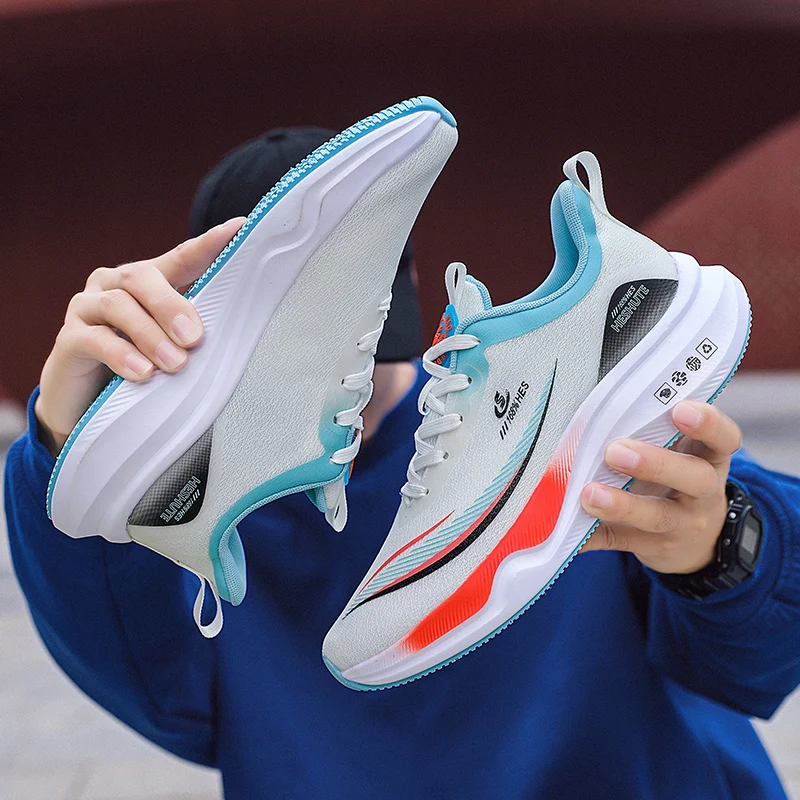 Custom Mesh Breathable Fashion Sneakers for Men display picture 2