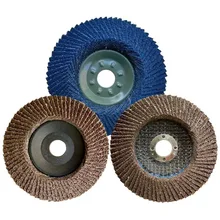 Fast Shipment high quality 4.5 inch abrasive flap wheel wholesale calcined aluminium oxide grinding flap disc sandpaper disc
