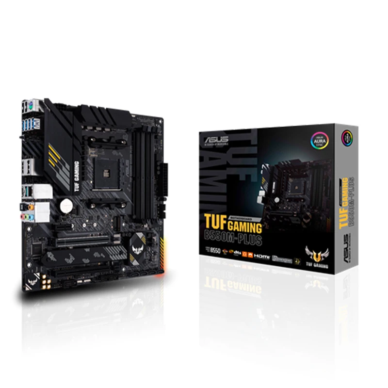 TUF Gaming B550M-PLUS AMD AM4 3rd Generation 128GB Micro ATX Gaming Motherboard