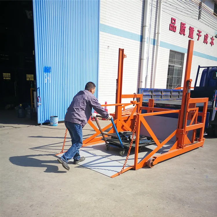 2000kg Movable Mobile Loading and Unload Lift Platform