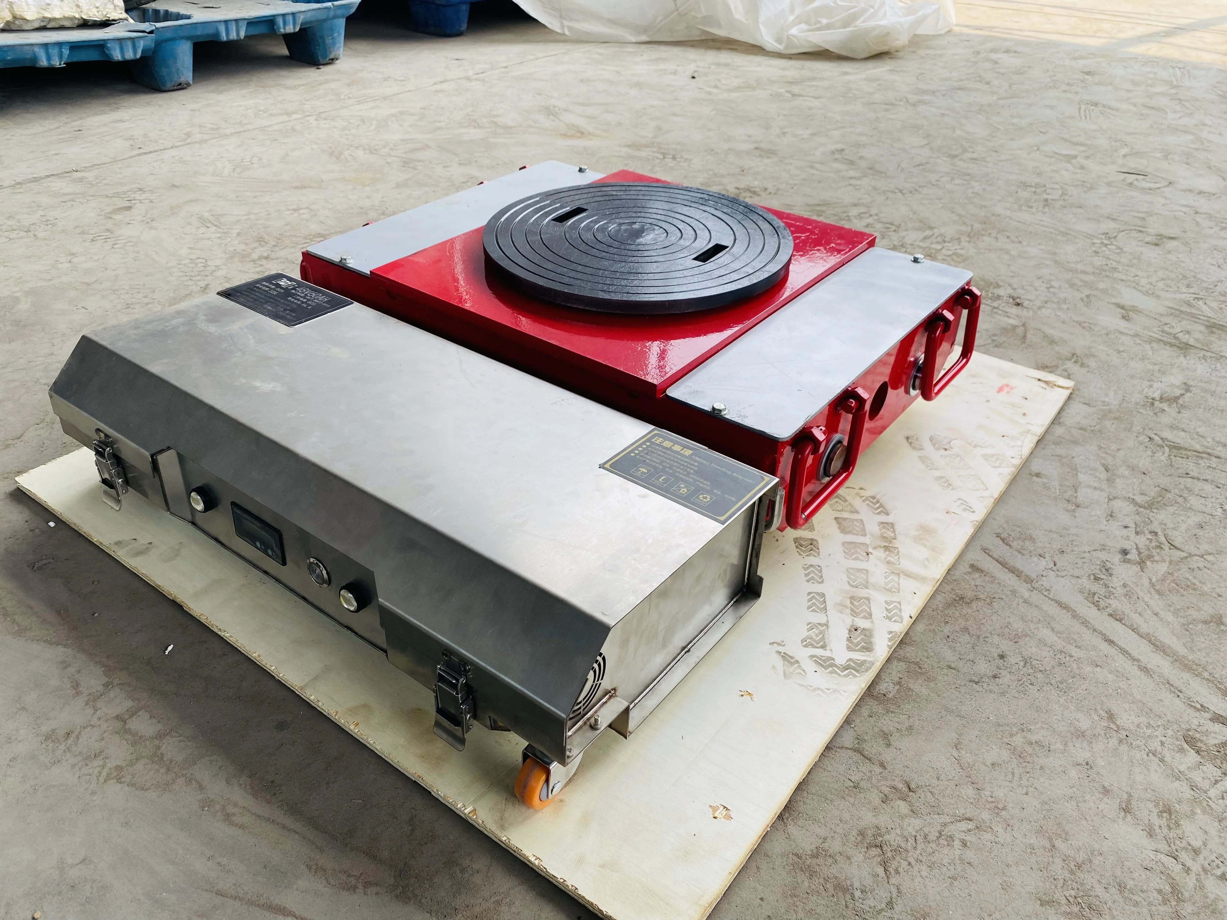 2025 Heavy Object Moving and Handling Electric Large Machinery Electric Skating Shoe Moving Machine 20 30 40 50 Tons