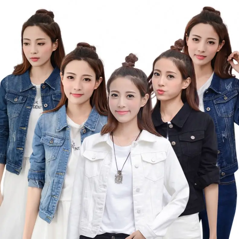 2022 New Fashion Denim Jacket Casual 
