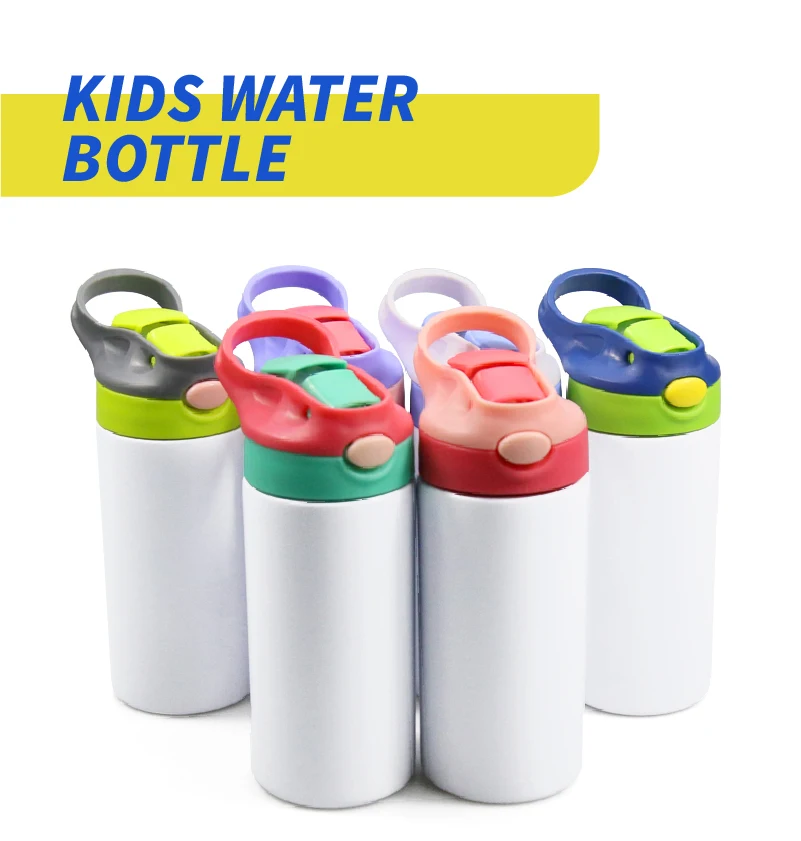12oz 30oz Custom Kids Sublimation Blanks Tumblers Water Bottle Cartoon