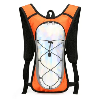 Chrome Rave Reflective Hydration Vest Backpack Lightweight Kids' Water Pack for Music Festivals and Parties Plastic Gift Idea