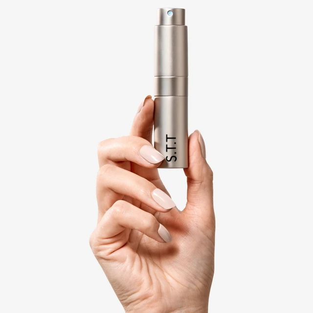 5ml 8ml 10ml 15ml Empty Fine Mist Portable aluminum Bottle For Deodorant twist up perfume atomizer