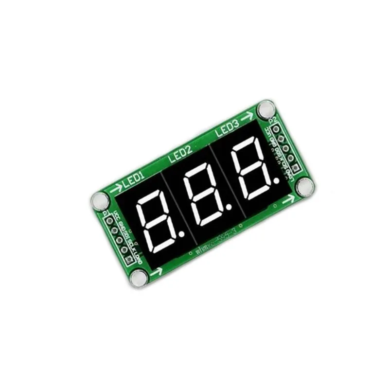 Static Drive 74HC595 3 Segment Digital Tube LED Display Module
