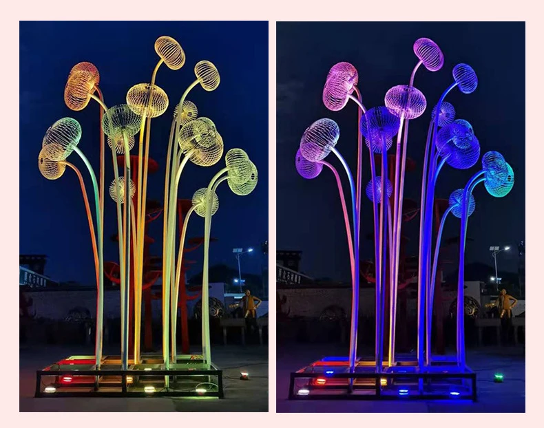 Custom Large Led Modeling Light Outdoor Park Square Scenic Area