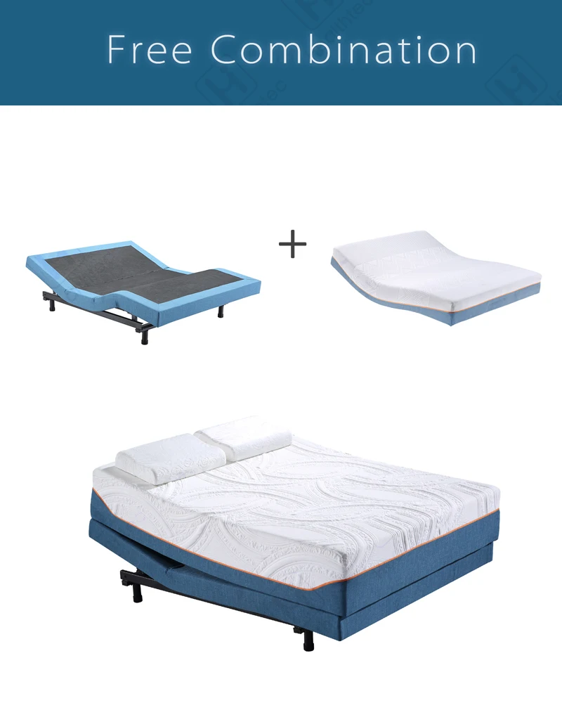 Modern Bedroom Furniture Smart Adjustable Beds Adjustable Bed With Massage Adjustable Bed Sale