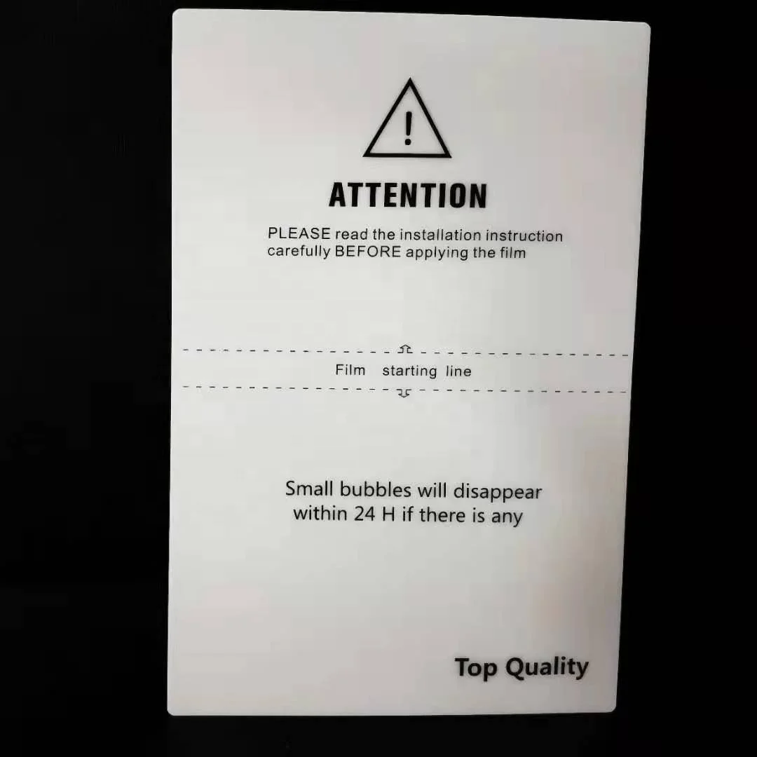 180 мм X 120 водонепроницаемый HD Прозрачный Универсальный гидрогель ТПУ пленка протектор экрана для резки