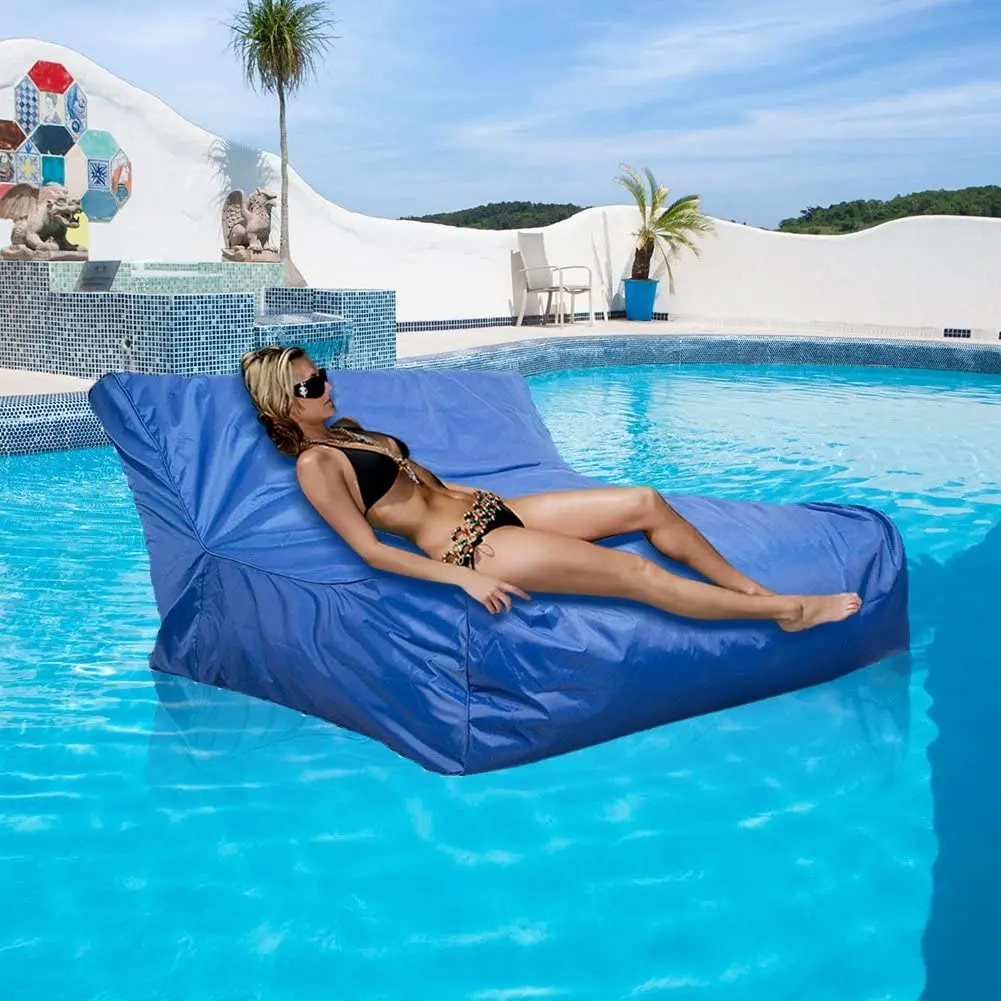 Outdoor Waterproof Pool Lounger Relaxing Soft Sofa For Pool Reading Pool Float Bean Bag Chair Buy Pool Float Bean Bag Chair