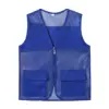 Chaleco de malla - azul rey