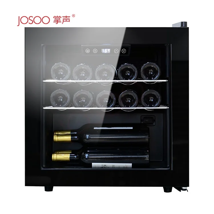 Небольшой винный холодильник с 14 бутылками