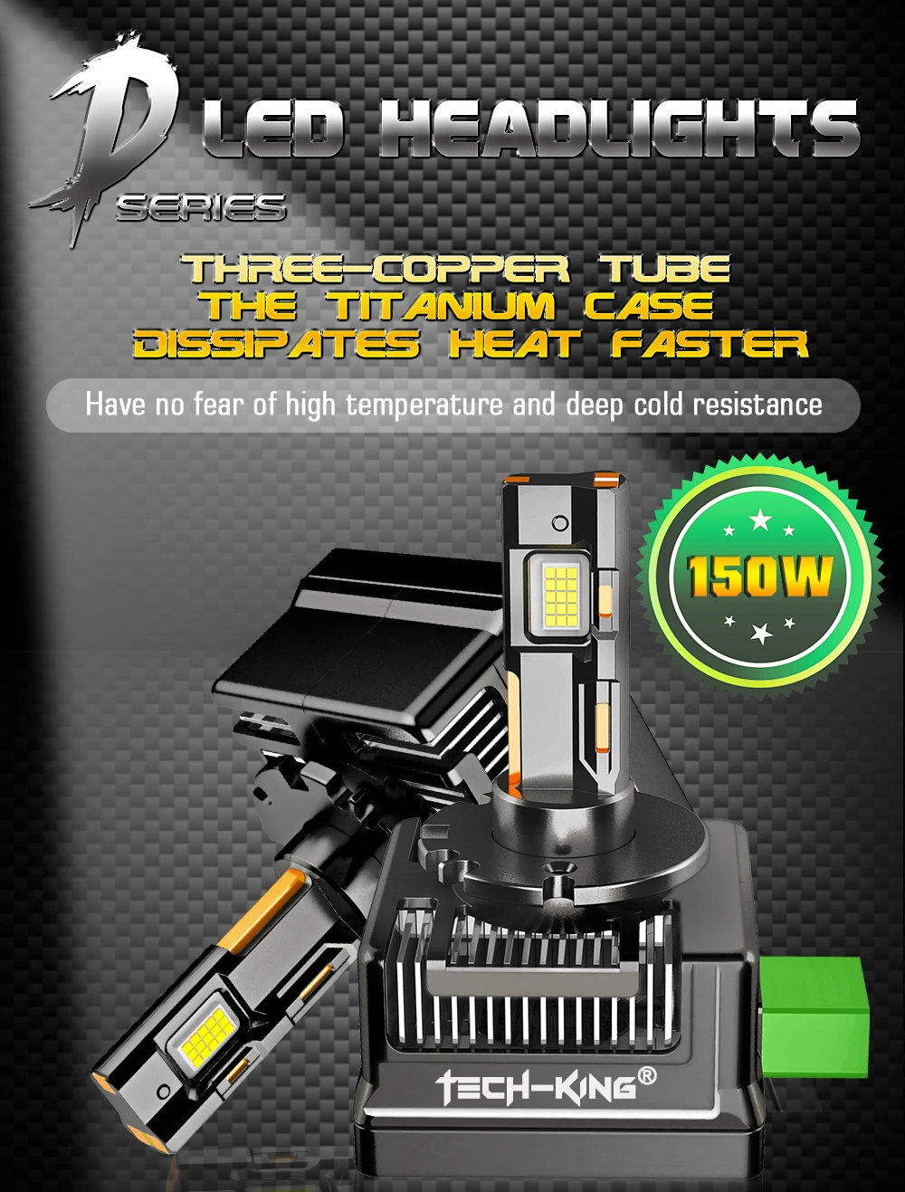 Auto Car Light High Power Zinc alloy LED Headlight canbus led D1S D2S D3S D4S D5S D8S LED Bulb Car LED Light HID Upgreat to LED