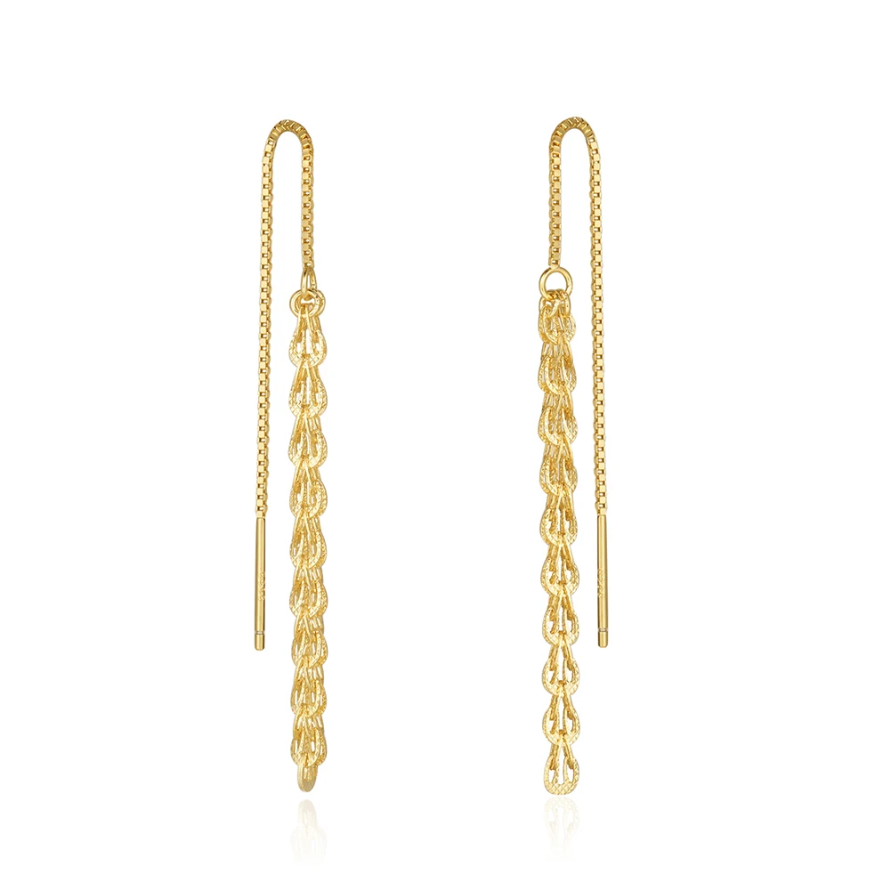 [STONE HENgE] 韓国☆10K Gold☆THE STg T1775 Earrings 10k Gold Hanging Earrings - Khushal's International Jewel Shop