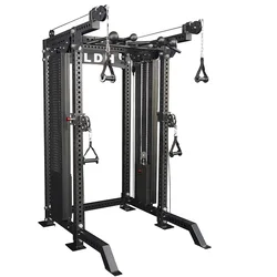 LDH тренажер для фитнеса, бодибилдинга, тренажерного зала, оборудование для фитнеса, Спортивная Многофункциональная тренажер Смит для тренировок, силовой стеллаж