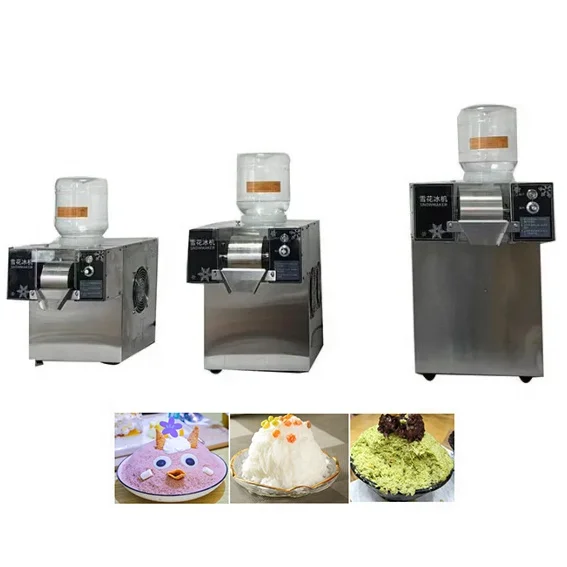 Commercial Snowflake Ice Machine Bingsu Machine air Cooled Ice Shaved Making Snow Ice Machine