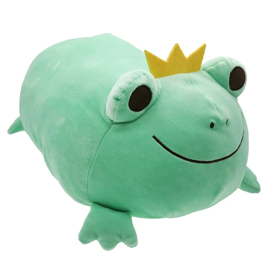 frog with crown plush