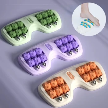 Foot Massager Roller Feet Acupressure Point Massage Plantar Fasciitis Pain Relief Relax Roller Trigger Point Sports Tool