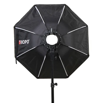 TRIOPO KX65 Umbrella Softbox Portable Outdoor Octagon for Flash Yongnuo YN200 Yn560 Iv Godox AD200 V1 Tt350 Flash Speedlite HOT detail image