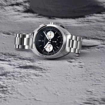 2024 New PAGANI Design Top Brand Men's Sports Quartz Watches Sapphire Stainless Steel Waterproof Chronograph Reloj Hombre 1782