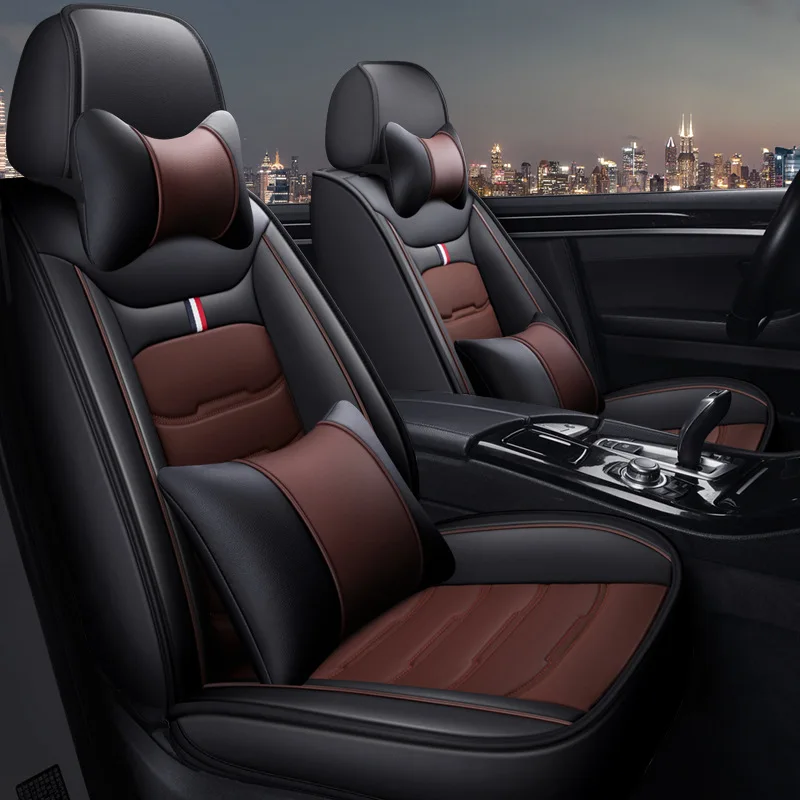 Car Accessories Leather Full Set Wholesale Durable Universal Car Seat Covers for All Season