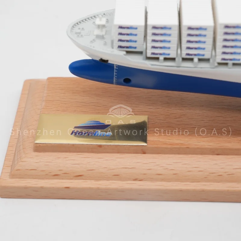 Exquisite ZIM model container ship, high simulation details. Custom made with your logo and colors. Great ornament for office, exhibition hall. Ideal business gift for logistics & shipping industry, available for bulk order.Amber@vesselmodel.com Tel：+86 18038048785