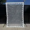 Poesia inglese bianca, modello fisso - 15x2m