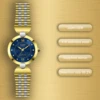 Gold/silver--blue