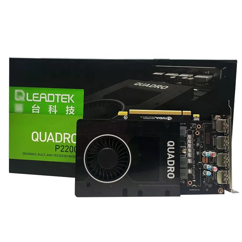 Leadtek Nvidia Nvidia Quadro P2200 5gb Gddr5x New LEADTEK NV