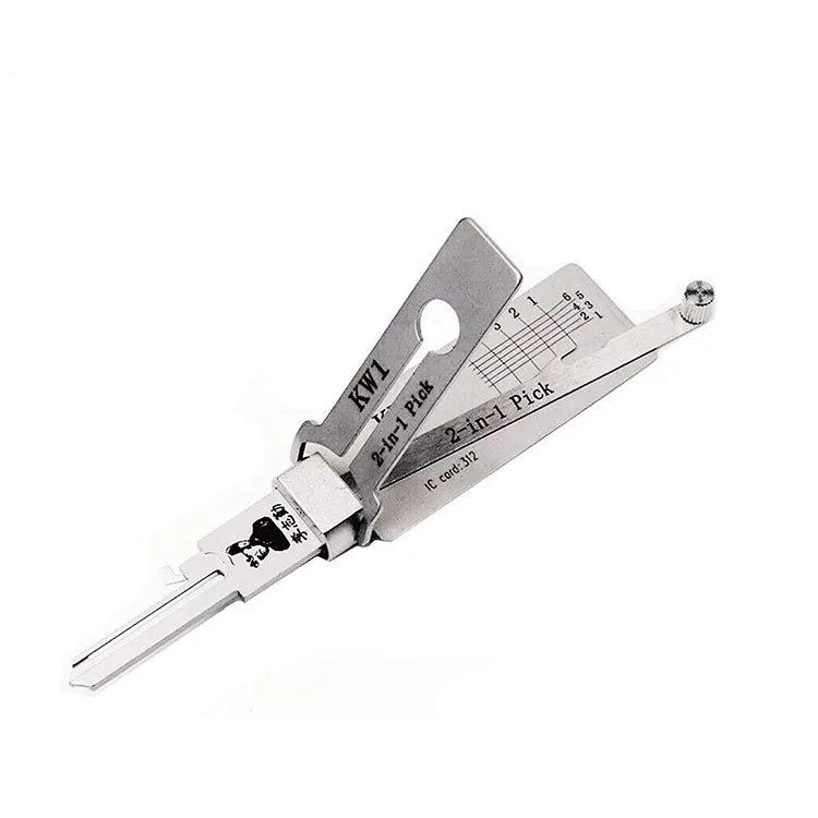 KW1 Lock Pick en Decoder Tool voor civiel deurslot, professionele KW1 Lock Pick en Decoder Tool voor civiel deurslot, professionele