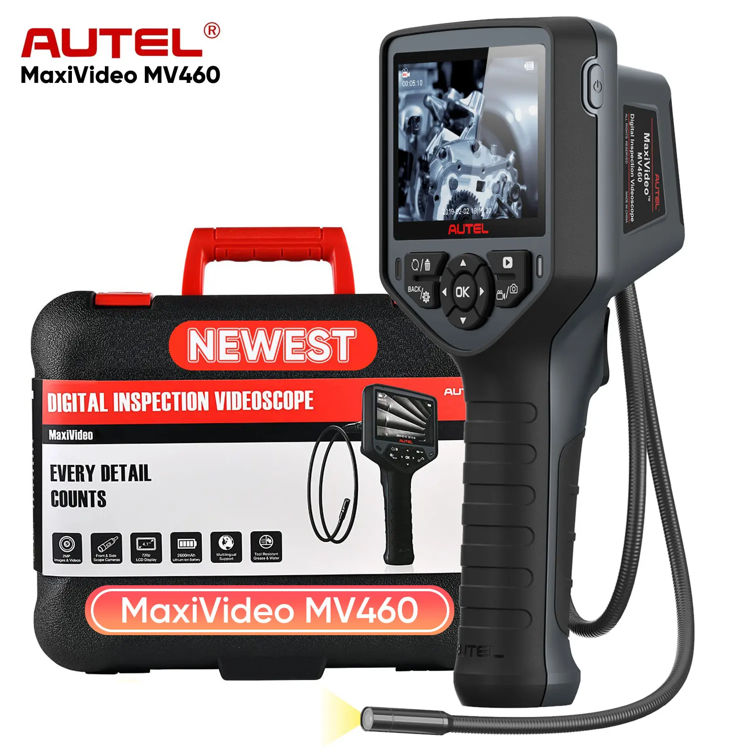 Autel MaxiVideo MV460 Videoscope