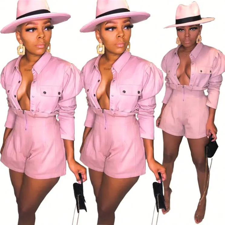 S2039 Hot Sell Pink Denim Jacket Zip 