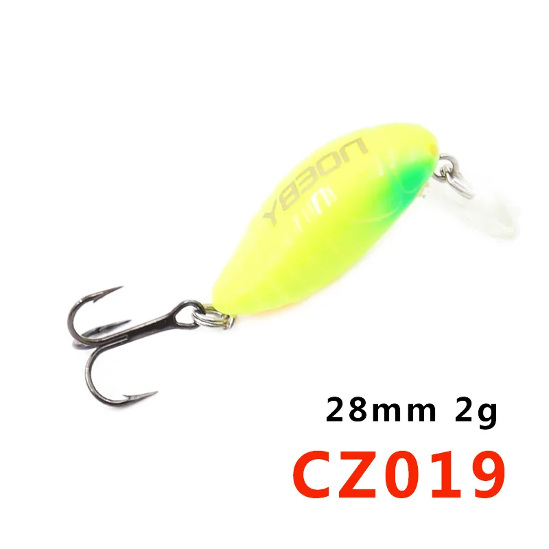 28mm 2g trout lures freshwater sea