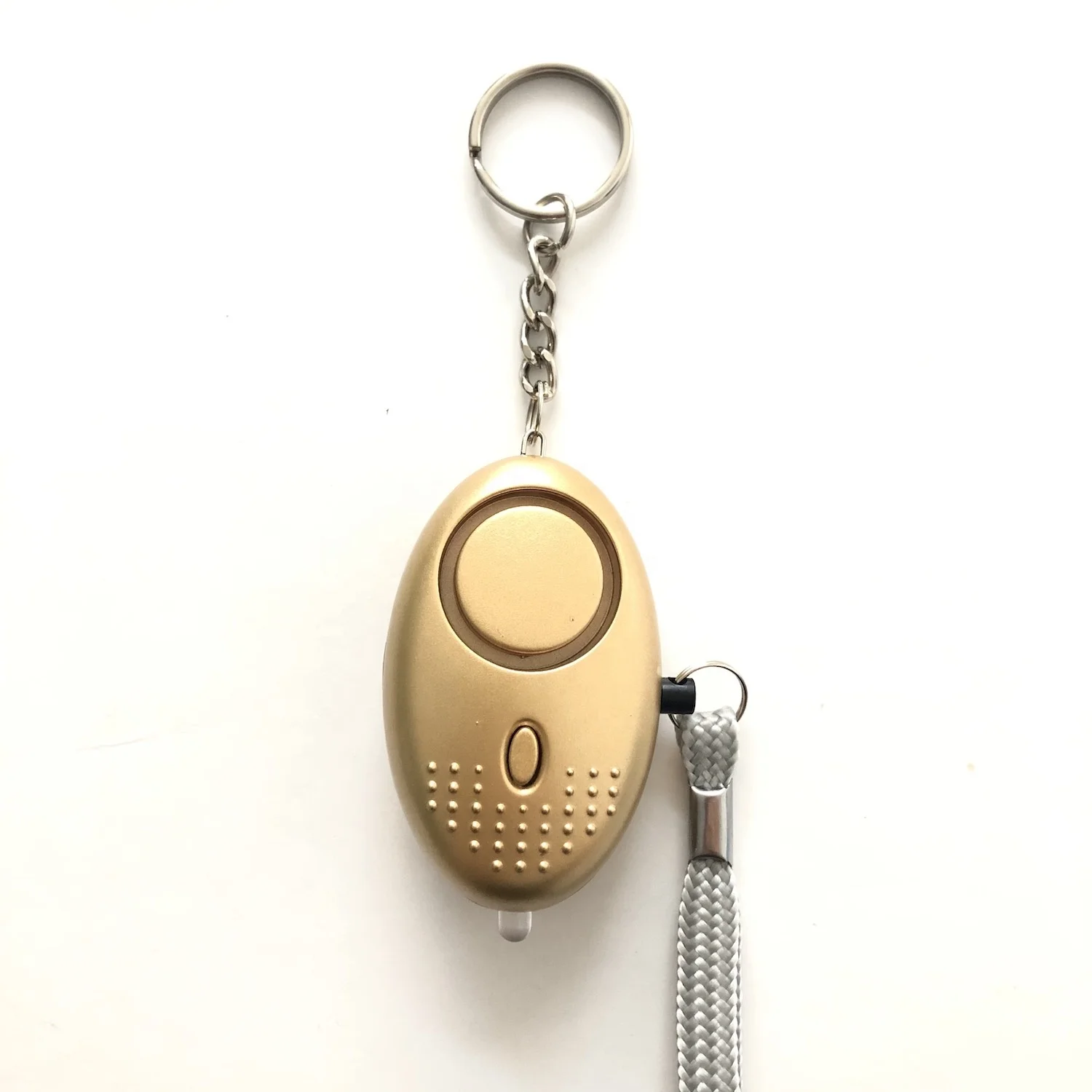 130DB LED Portable Emergency SOS Security Self Defense Alarm Keychain Personal Alarm for Women Children Elders Alarm Keychain