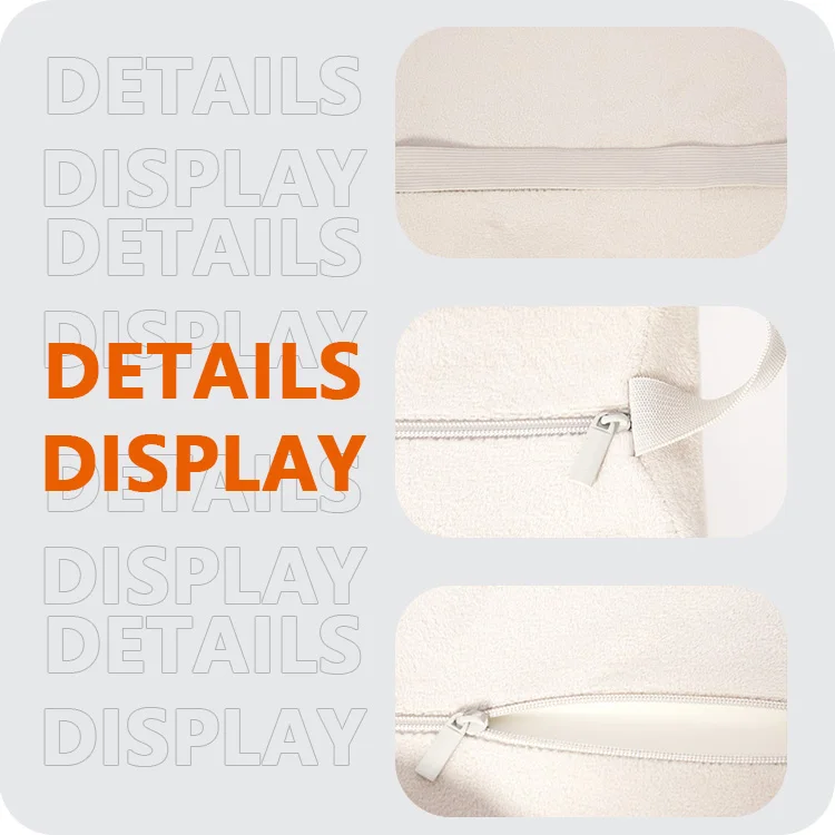 Khaki Solid Color Memory Foam Lumbar Support Back Cushion Back Pain Relief Lumbar Support Cushion Pillow/Pillows & Cushions