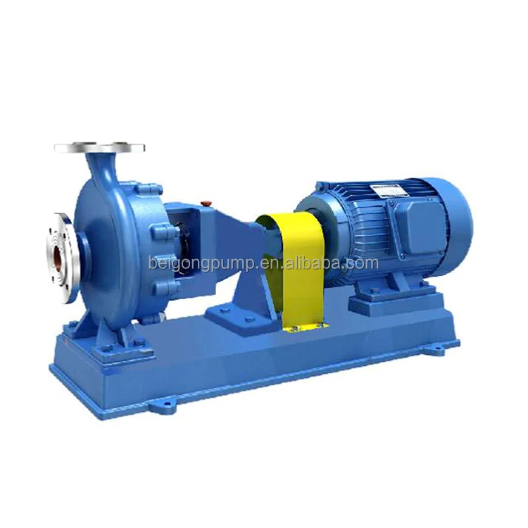 IH Series Horizontal Centrifugal Pump Single Stage End Suction Pump Stainless Steel Chemical Pump
