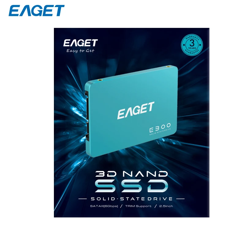 EAGET Internal SATA3 SSD 240GB - High Speed Storage