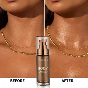 OEM Factory Radiant Body Oil Glowing Skin Hydrating Brightening for Body Use
