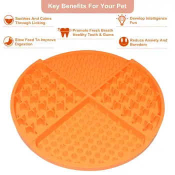 Lick Mat for Dogs Cats, Slow Feeder Pad, Dog Lick Mat, Build a Healthy  Eating Habit, Boost Intelligence