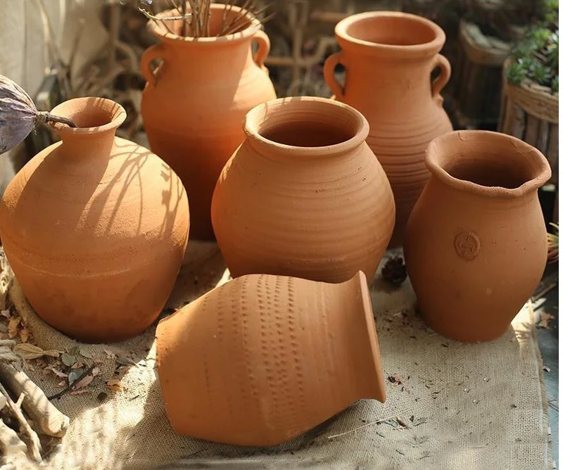 Wholesale Handmade Mexican Style Vintage Large Tall Ceramic Terracotta