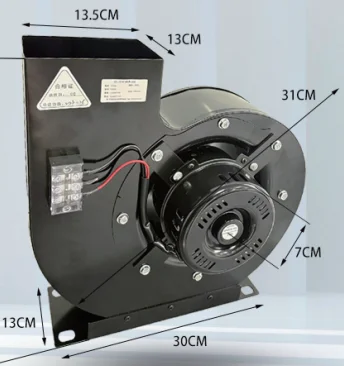 Air Shower Blower, 240, Centrifugal, 380V - detail 6