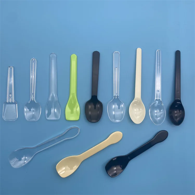 Disposable Ice Cream Plastic Spoon Manufacturer Individually Wrapped