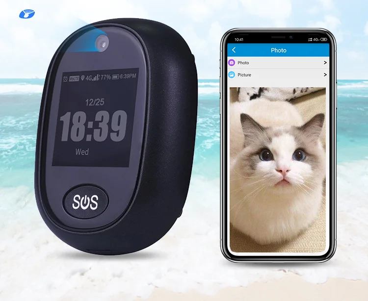 UniGuard V45 4G Personal GPS tracker Mobile Phones Voices Call Listening spy Devices Senior citizen Fall Detection tracker