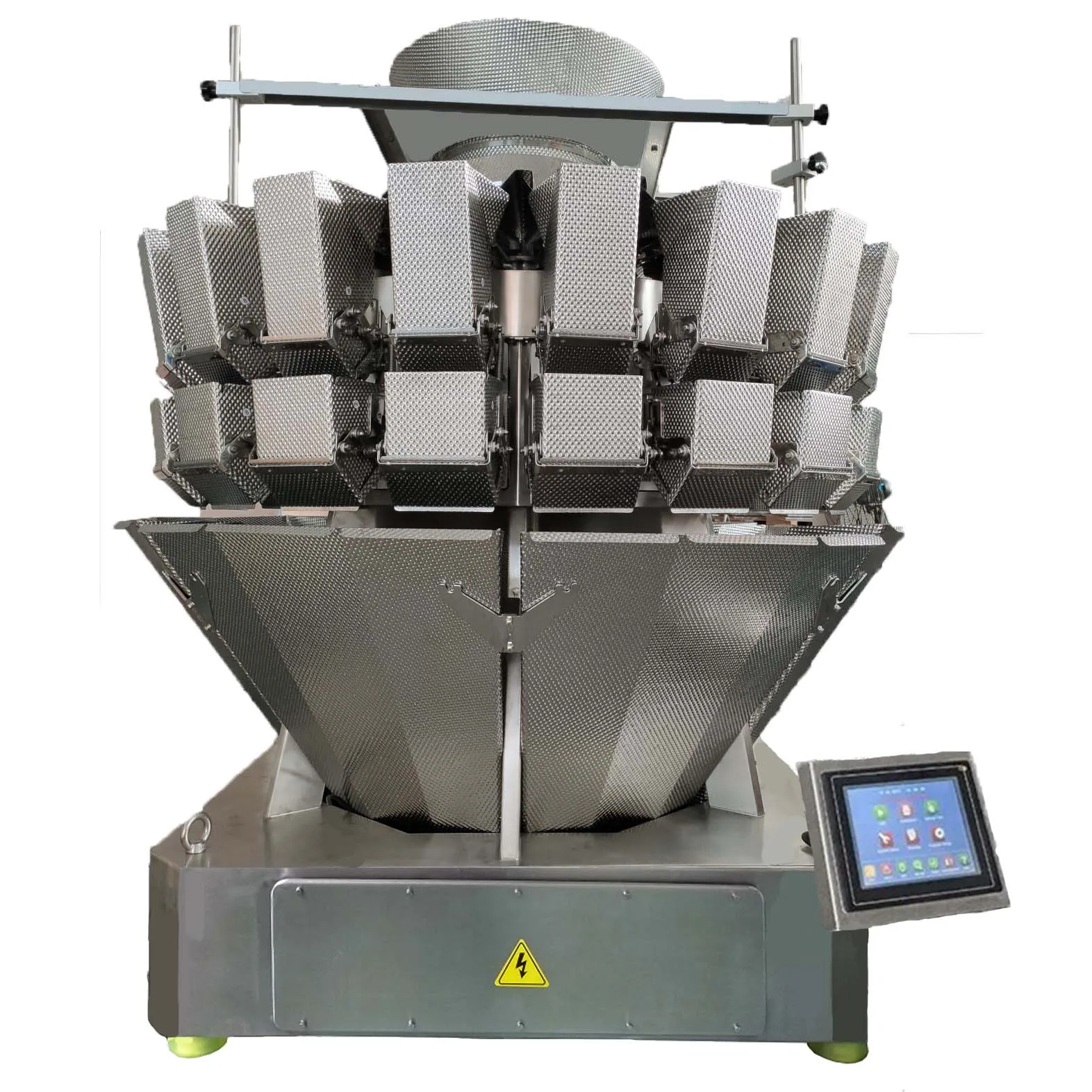 20 Head High Speed Multihead Weigher Sunflower Seeds And Banana Chips Potato Chips 120 Bagmin 1369