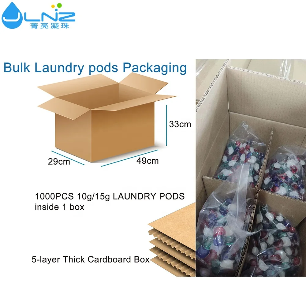 Polyva Clover Soft High Performance Custom Eco Booster Beads Scent Dissolvable Laundry Pods Detergent Pods